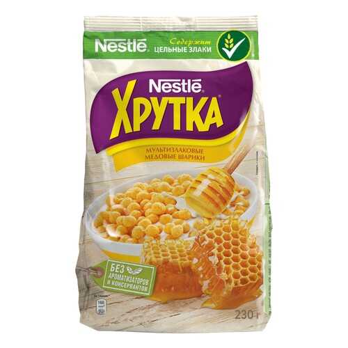 Готовые завтраки Nestle медовые шарики хрутка 230 г в Перекресток