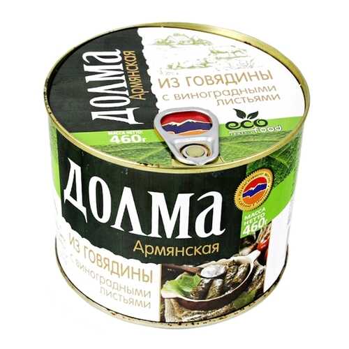 Долма армянская из говядины Ecofood 460 г в Перекресток