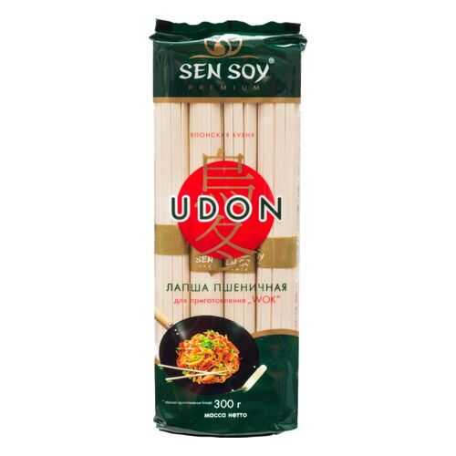 Лапша пшеничная Sen Soy udon premium 300 г в Перекресток