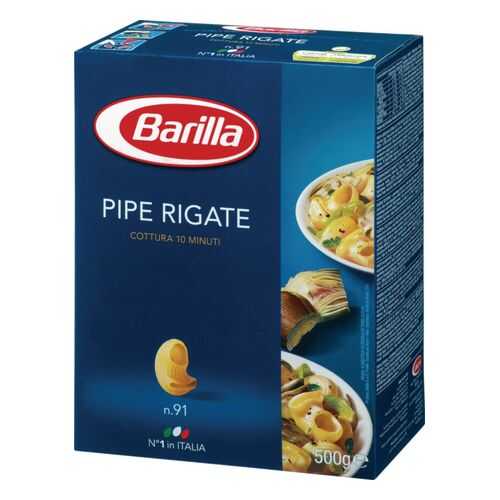 Макаронные изделия Barilla pipe rigate 500 г в Перекресток