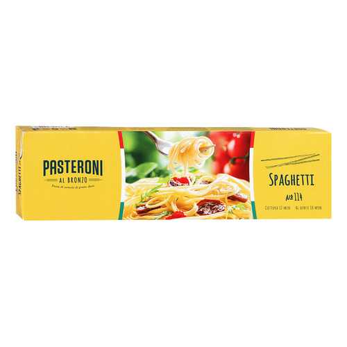 Макароны Pasteroni spaghetti №114 спагетти 450 г в Перекресток