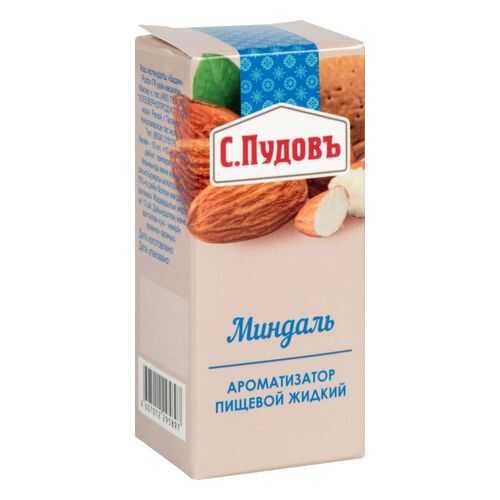 Ароматизатор С.Пудовъ пищевой миндаль жидкий 10 мл в Перекресток