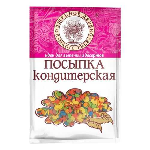 Посыпка кондитерская Волшебное дерево пасхальная смесь 40 г в Перекресток