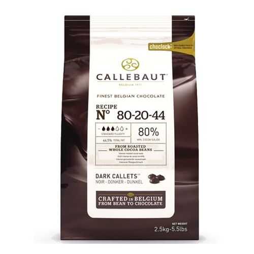 Шоколад темный Callebaut 80.1% какао 80-20-44-RT-U71 2.5 кг в Перекресток