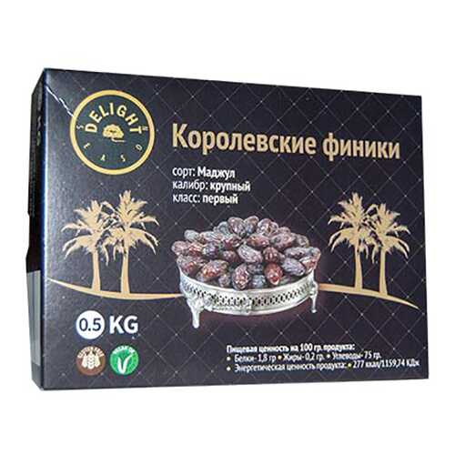 Финики Delight Season сушеные с косточкой 500 г в Перекресток