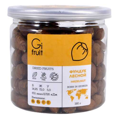 Фундук лесной Gifruit, 190г в Перекресток