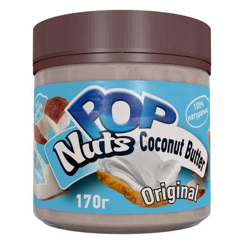 Кокосовая паста POP Nuts Coconut Butter Original Натуральная, 170г в Перекресток