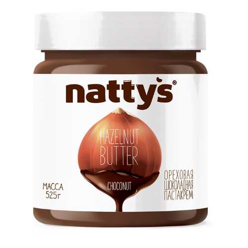 Ореховая паста Nattys Choconut с добавлением какао 525 г в Перекресток