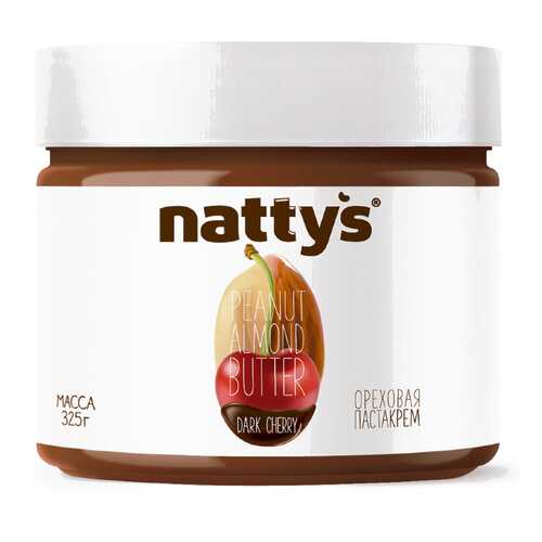 Паста Nattys Dark cherry ореховая с вишней и мёдом 325 г в Перекресток