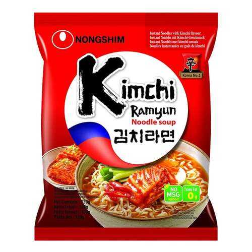 Лапша быстрого приготовления Кимчи Рамен Nongshim 120 г в Перекресток