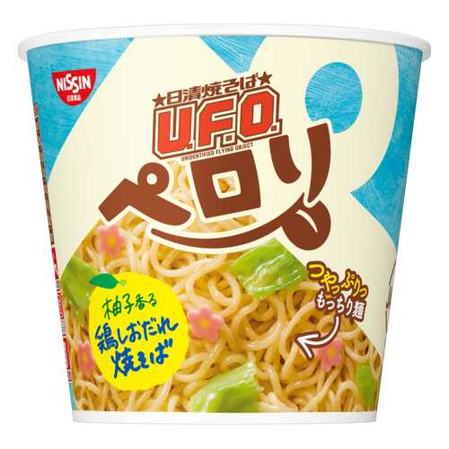 Лапша NISSIN U.F.O с юдзу курицей и солью стакан 73 г в Перекресток