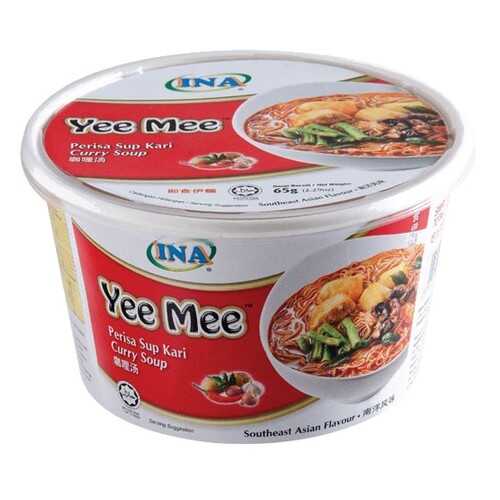 Лапша Yee Mee Ina карри с морепродуктами быстрого приготовления 100 г в Перекресток