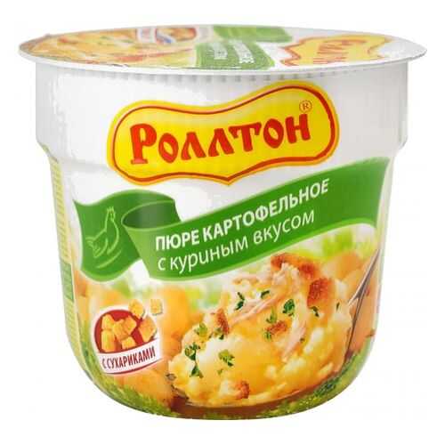 Пюре картофельное Роллтон с куриным вкусом 40 г в Перекресток