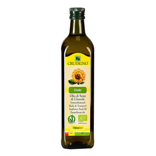 Масло подсолнечное Crudigno organic oils био 0.75 л в Перекресток