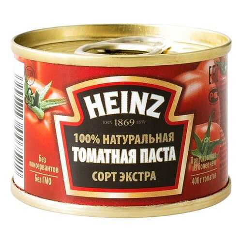 Паста томатная Heinz натуральная экстра 70 г в Перекресток