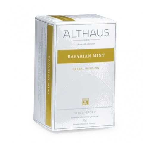 Чай Althaus Bavarian Mint 20*1.75 г в Перекресток