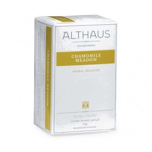 Чай Althaus Chamomile Meadow Deli Pack 20*1.5 г в Перекресток