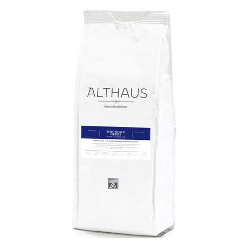 Чай Althaus Mountain Herbs, черный листовой с добавками, 250 гр в Перекресток