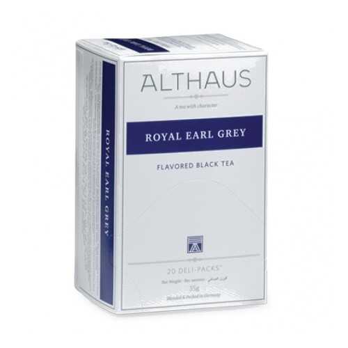 Чай Althaus Royal Earl Grey Deli Pack 20*1.75 г в Перекресток