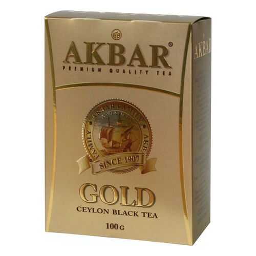 Чай черный Akbar gold 100 г в Перекресток