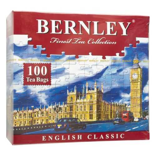 Чай черный Bernley english classic 100 пакетиков в Перекресток