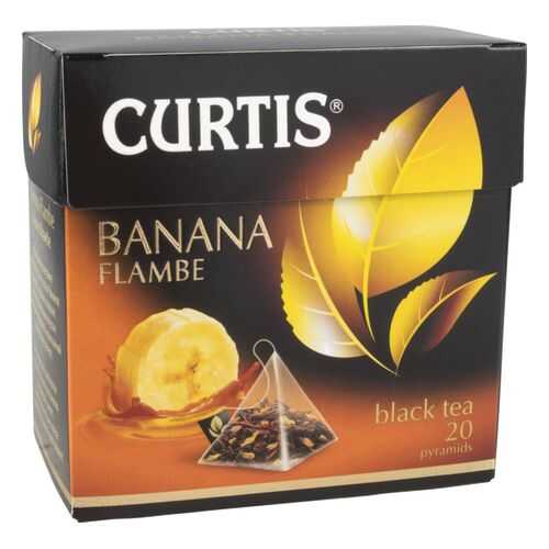 Чай черный Curtis banana flambe 20 пакетиков в Перекресток