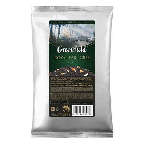 Чай черный листовой Greenfield Royal Earl Grey 250 г в Перекресток