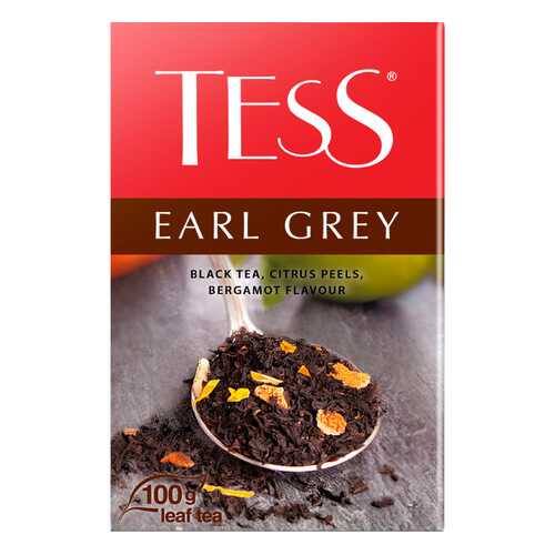 Чай черный листовой Tess Earl Gray 100 г в Перекресток