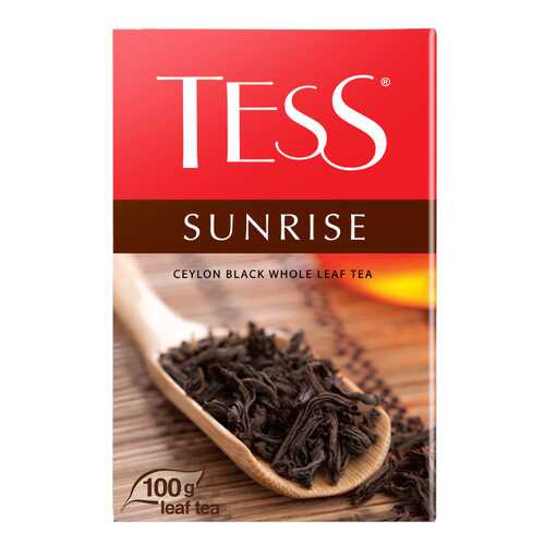 Чай черный листовой Tess Sunrise 100 г в Перекресток