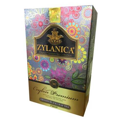 Чай черный листовой Zylanica ceylon premium collection 100 г в Перекресток