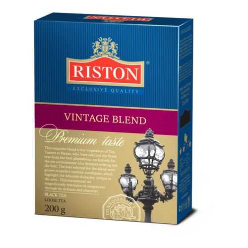 Чай черный Riston vintage blend 200 г в Перекресток