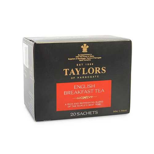 Чай черный Taylors of Harrogate Английский завтрак 20*2.5 г в Перекресток