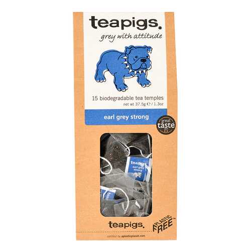 Чай черный Teapigs крепкий эрл грей 15*2.5 г в Перекресток