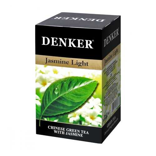 Чай Denker Jasmine Light зеленый с жасмином 20 пакетиков в Перекресток