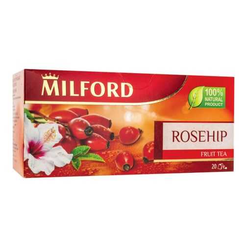 Чай фруктовый Milford rosehip 20 пакетиков в Перекресток