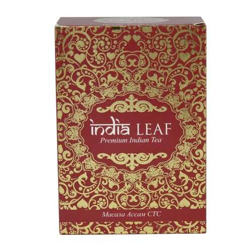 Чай India leaf Масала Ассам стс, черный гранулированный с добавками, 100 гр в Перекресток