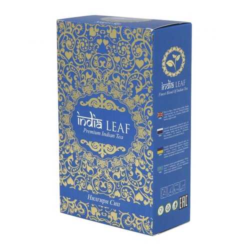 Чай India leaf Нилгири сип, черный крупнолистовой, 200 гр в Перекресток