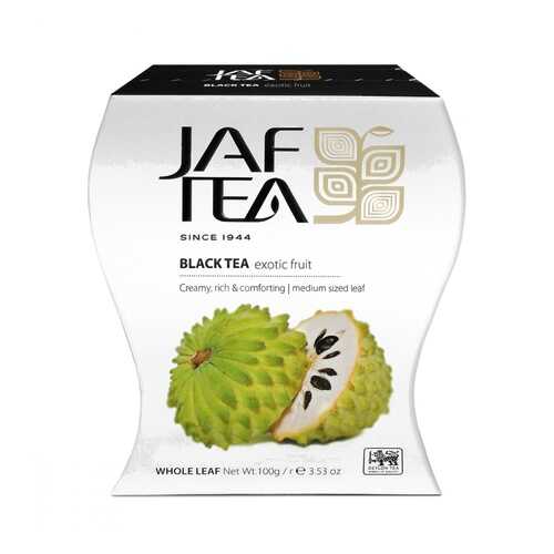 Чай Jaf Tea Exotic Fruit черный листовой с саусепом 100 г в Перекресток