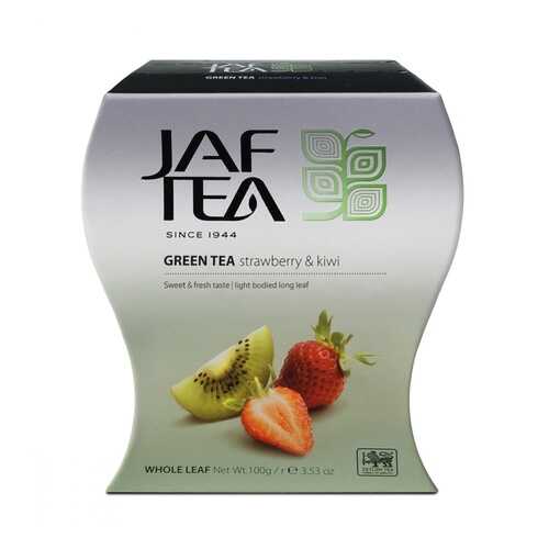 Чай Jaf Tea Strawberry Kiwi зеленый с клубникой и киви 100 г в Перекресток