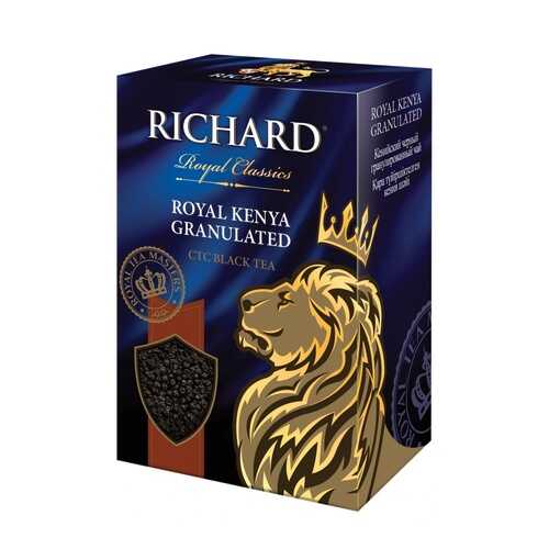 Чай Richard Royal Kenya Granulated черный ганулированный 90 г в Перекресток