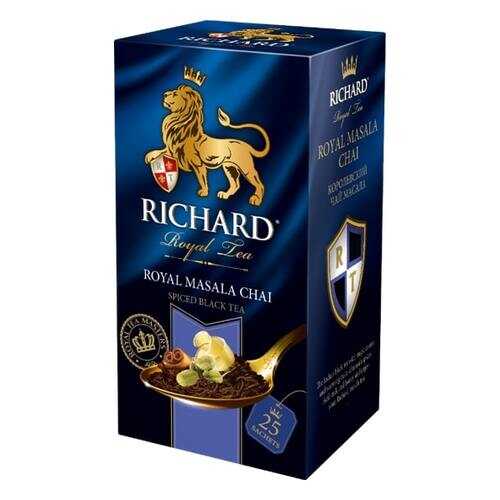 Чай Richard Royal Masala Chai черный с добавками 25 пакетиков в Перекресток