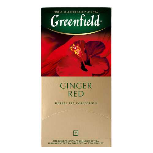 Чай травяной Greenfield Ginger Red 25 пакетиков в Перекресток