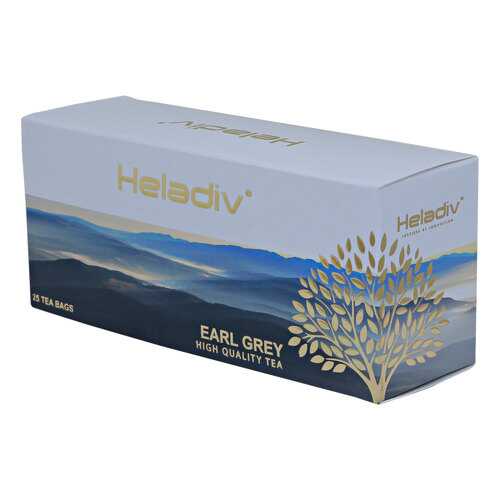 Чай в пакетиках Heladiv earl grey 25 пакетов в Перекресток