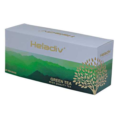 Чай в пакетиках Heladiv green tea 25 пакетов в Перекресток