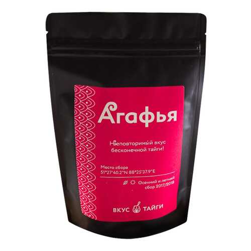 Чай Вкус тайги Агафья 50 г в Перекресток