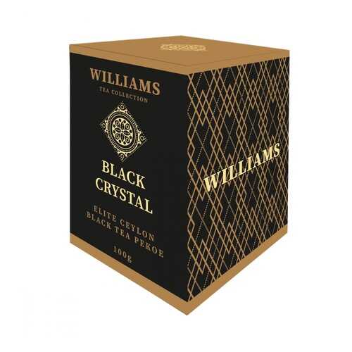 Чай Williams Black Crystal черный цейлонский Pekoe 100 г в Перекресток