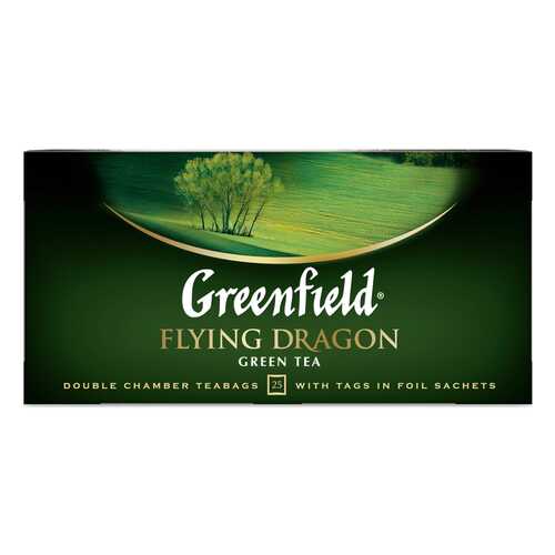 Чай зеленый Greenfield Flying Dragon 25 пакетиков в Перекресток