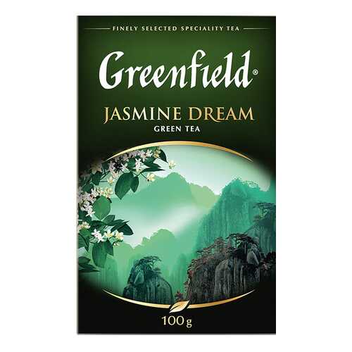 Чай зеленый листовой Greenfield Jasmine Dream 100 г в Перекресток