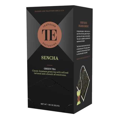 Чай зеленый Teahouse Exclusives Sencha 15 пакетиков 40 г в Перекресток