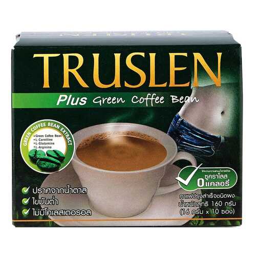 Напиток кофейный Truslen plus green coffee bean растворимый 210 г в Перекресток